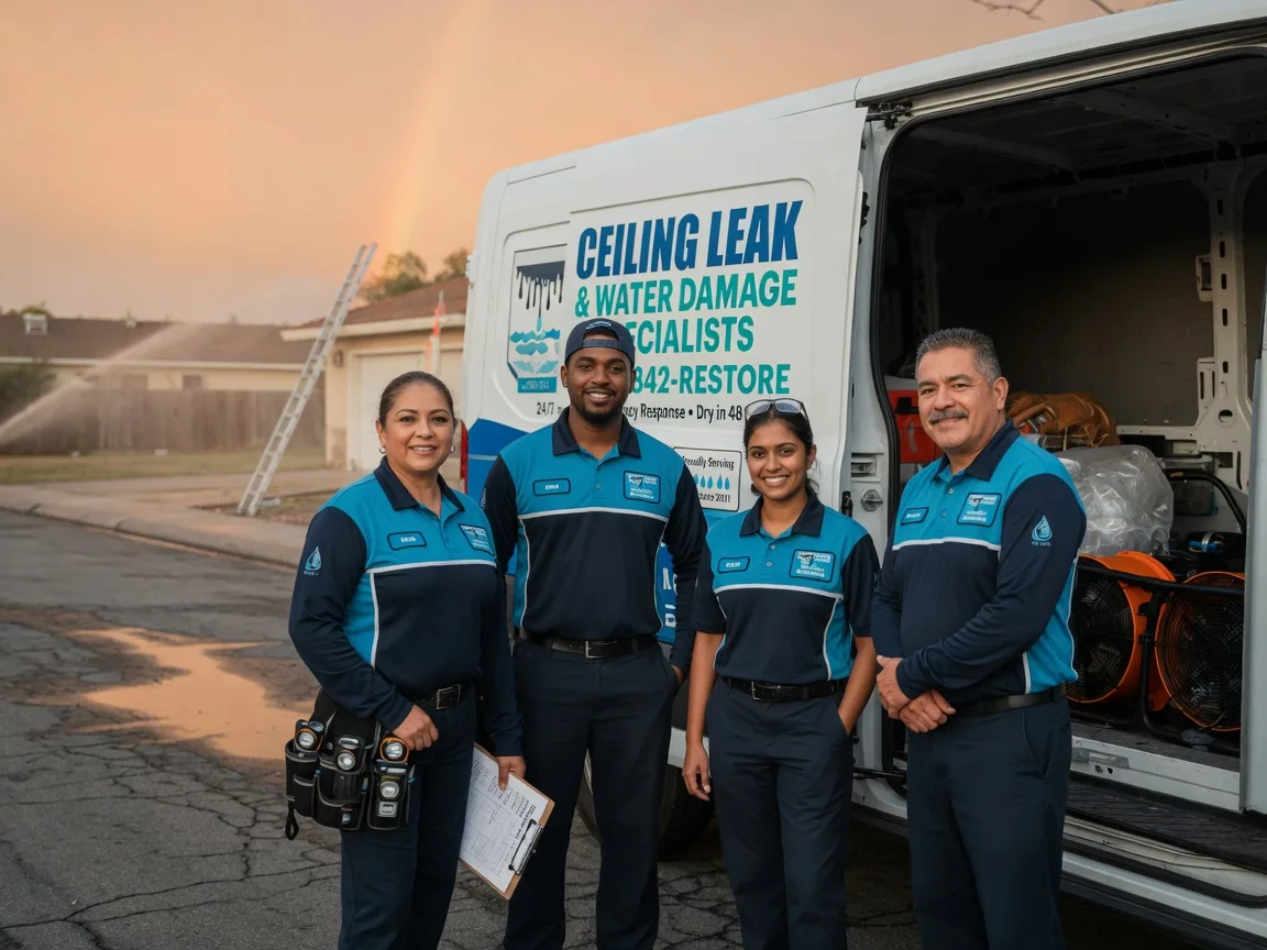 Ceiling Leak Cleanup company in Custar, OH