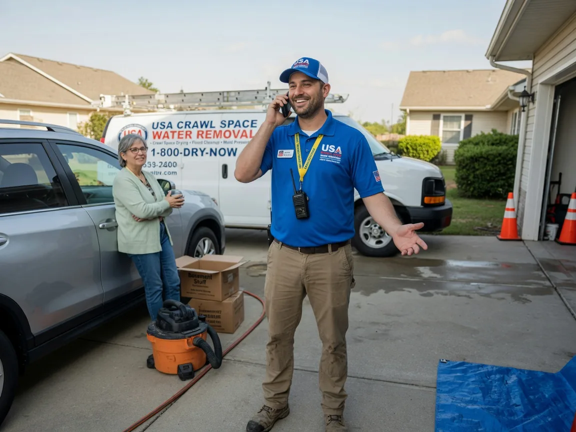 Crawl Space Water Removal Custar, OH FAQs